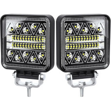 102 W LED Auxiliary Headlight, Work Light, 15000 lm, LED Spotlight, Off-road Floodlight, IP67 Headlight, Work Light for SUV, ATV, Truck