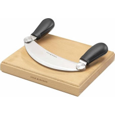 Cole & Mason Hachoir and Board Gift Set, Beech and Stainless Steel