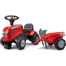 Falk - Massey Ferguson traktorius su priekaba - nuo 12 mėnesių, įskaitant kastuvą ir grėblį - 2 asmeniniai stiliai - asmeninis valstybinio numerio ženklas - 241C