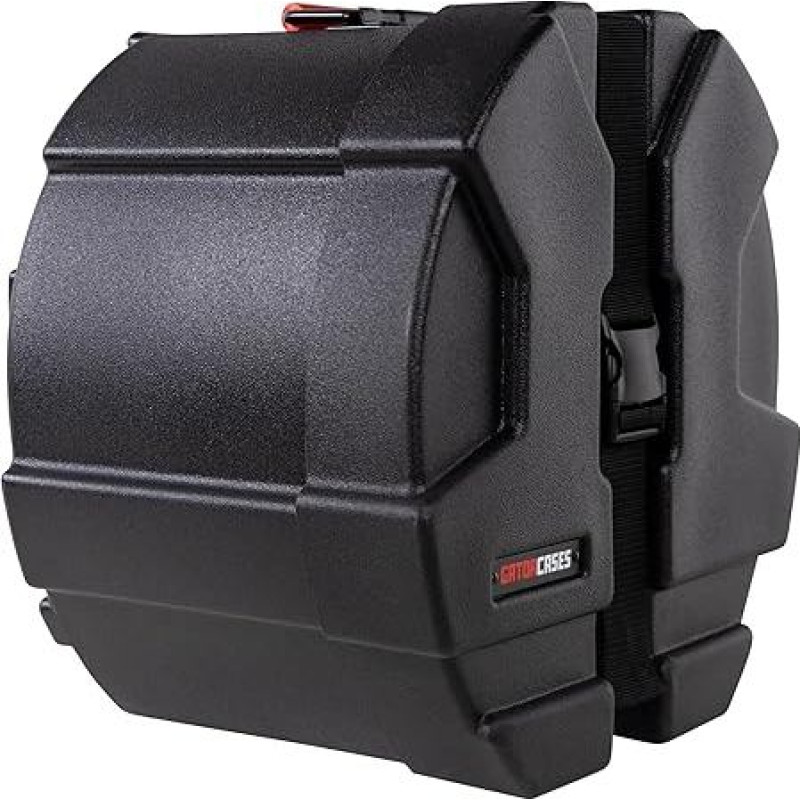 Gator Cases Grooves GPC1309 Roto Tom Case 13 x 9 colių Heavy Duty Durable Weather-Resistant Black