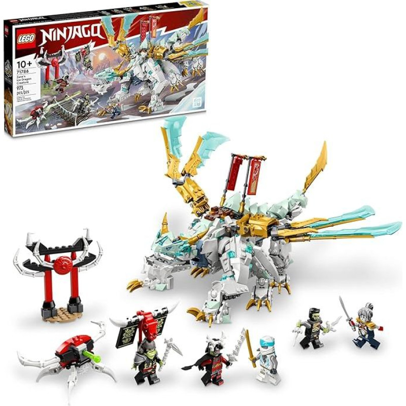 LEGO Ninjago Zane's Ice Dragon Creature 71786, 