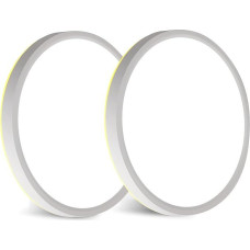 LED lubų šviestuvas plokščias lubų šviestuvas 3 spalvos 2700 K / 4000 K / 6500 K Skersmuo 30 cm 30 W 3000 LM IP44 Šviestuvas lubų apvalus modernus vonios kambario šviestuvas Vonios kambario šviestuvas LED lubų šviestuvas 2 vnt. baltos spalvos su