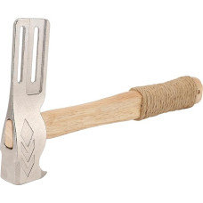 Yosoo Health Gear 17oz Magnetdach Hammer Hammer Hatchet, Multifunktionales Dachwerkzeug mit Anti -Schlupfholzgriff und Magnetisches Gesicht Zur Schnellen Installation von Dachnägeln, Filzkappen