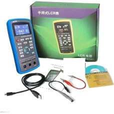 KOROBIE LCR Digital Bridge Meter ET43 USB Handheld Hochpräzise Kapazität Induktivität Widerstand Test Digitalanzeige Kapazitäts-/Widerstandsmessung(ET430)