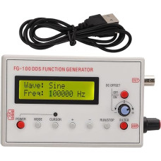 Rectangular Waveform Generator, 1 Hz to 500 KHz Signal Generator, DDS Function Signal Generator, Sine, Rectangle, Sawtooth Waveform, Function Generators