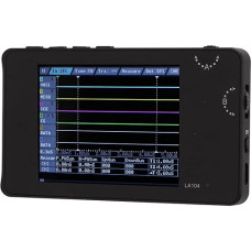 FTVOGUE 4 kanalų loginis analizatorius Nešiojamasis rankinis loginis analizatorius, skirtas UART I2C SPI su 2,8 colio TFT ekrano ekranu, kompaktiškas dizainas
