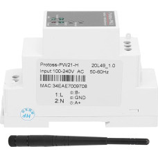 BOROCO RS485 ir Ethernet/WLAN keitiklis, RS485 WiFi tiltas, Modbus ECos su antena PW21-H AC 100 240 V