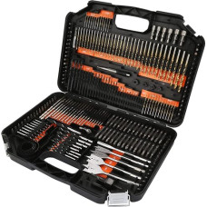 Gręžimo grąžtų rinkinys, grąžtų rinkinys, mišrus grąžtų rinkinys, daugiafunkcinis gręžimo ir atsuktuvo grąžtų rinkinys 