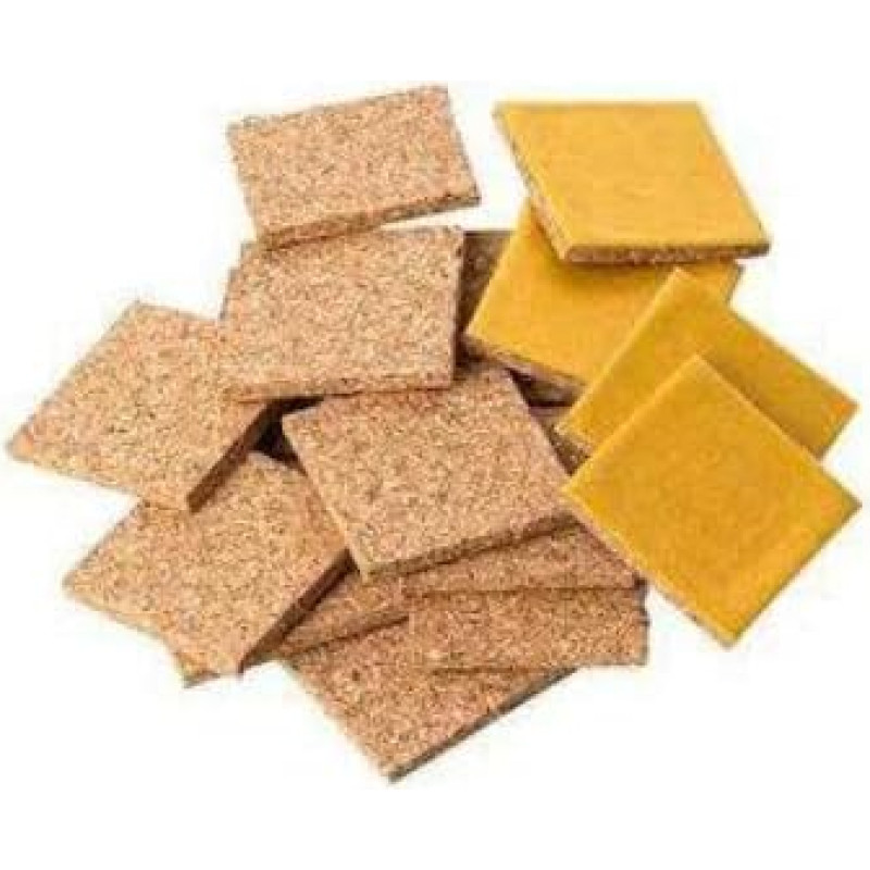 18 x 20 x 5 mm kamštinės krovimo lėkštės, 100 vnt.