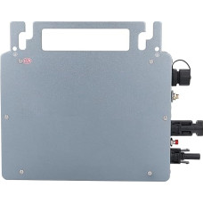 200 W MPPT vienfazis saulės tinklo mikro inverteris Didelio stiprumo aliuminio lydinio IP66 vandeniui atsparus išmanusis valdymas su programėle atvirkštinei žalai, numatytoji vertė