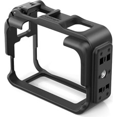 Rszfnjxry Plastikinis rėmelis, suderinamas su Insta360 Ace Pro 2/Ace Pro/Ace Apsauginis patvarus dėklas su šalto batų laikikliu, suderinamas su oficialiu