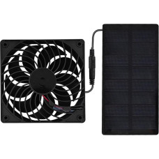 Saulės išmetimo ventiliatorius 2 W 4 V Saulės energija varomas ventiliatoriaus vėdinimo ventiliatorius šiltnamio RV naminių gyvūnėlių namas viščiukų vištienos kupė be baterijos ekologiškai draugiškas energijos tiekimui