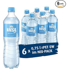 VILSA natūralus mineralinis vanduo 6 x 0,75 L PET