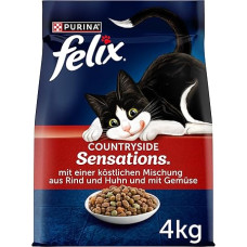 Felix Sensations Dry Cat Food, Variety Mix, Various Sizes