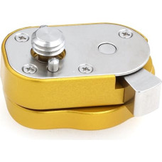 SZRMCC Mini Monitor Quick Release Plate Magic Arm LED Lights 3/8 Screws M3 Camcorder Rig Accessories for Sony Alexa ARRI DSLR Camera Monitor (Yellow) (Yellow)