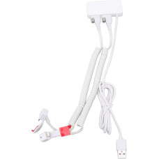 Mobile Phone Display Stand, Flexible Anti-Theft Device Holder, Non-Slip, Safe, Stable with Charging Function for Shopping Malls (for iOS)