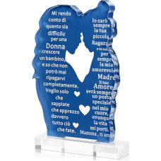 SEEALLDE Dovanos mamai akriliniai papuošalai