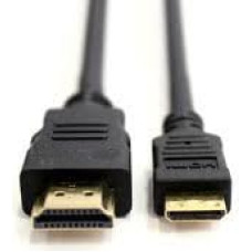 DragonTrading Mini-HDMI-auf-HDMI-Kabel, 5 m - 4K-UHD-2.0-Videokabel, suderinamas su Canon EOS, Nikon Coolpix, Sony, Fujifilm fotoaparatais ir kameromis - greitaeigis kabelis HDTV, monitoriams ir projektams