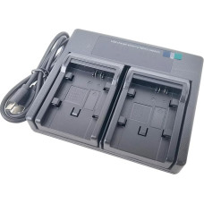USB dvigubo akumuliatoriaus įkroviklis, skirtas Canon BP-828 BP828 BP-827 BP-820 BP-819 BP-809 BP-808 HF XA75 XA70 XA65 XA60 XA25 XA20 VIXIA HF G70 G60 G5 0 0 0 0 G0. G30 G10, FS10 FS11 FS20 FS21 FS22 FS31 FS40 Fotoaparatas