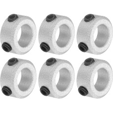 6 vnt. varžtų kaklo rinkinys 8 mm gręžimo aliuminio lydinio veleno antgaliai 14 mm OD 8 mm pločio ašies įkroviklis, skirtas linijiniam strypo veleno vadovui