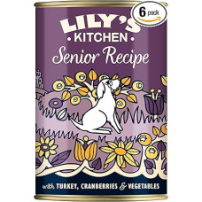 Lily's Kitchen Adult 8+ Senior Recipe Complete Wet Dog Food (6 x 400 g)