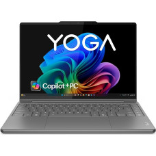 Lenovo Yoga 9i 2-in-1 Aura Edition nešiojamasis kompiuteris | Copilot+ PC AI | 14 colių WQUXGA OLED jutiklinis ekranas | Intel Core Ultra 7 | 32 GB RAM | 1 TB SSD | Intel Arc 140V grafika | Windows 11 Home | QWERTZ | Luna