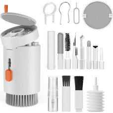 MOXYOY Laptop Screen Keyboard Cleaning Kit 20 in 1 Airpod Cleaning Kit Screen Cleaner Multifunctional Desk Gadgets Cleaning Brush Set for Computers AirPods Cameras