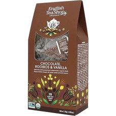 ETS - Šokoladinis Rooibos ir vanilė, ekologiškas, 15 piramidinių maišelių popierinėje dėžutėje