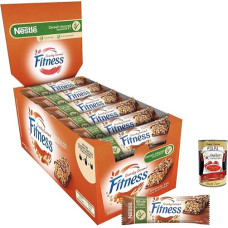 FITNESS Cioccolato e Caramello, Cereal Bars mit Schokolade und Karamell Geschmack, 24 Bars mit 564 g (564 g) + Italian Gourmet polpa 400g