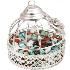Ghasitaram Gifts Diwali Gifts Diwali Chocolates Silver Stone Chocolate Cage