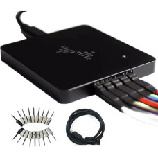 USB Logic Analyzer 16 Channels 400MHz Sample Rate 16G Sampling Depth USB 2.0 Interface for WinXP for Win10 for macOS and Linux