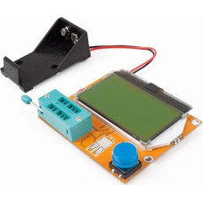 JOXLOVER LCR-T4 matuoklis Tranzistorių testeris Diodų triodas Talpa SCR Induktyvumas Tranzistorių matuoklis MOSFET/JFET/PNP/NPN elektriniams bandymams