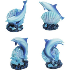 4 puodelių rinkinys su delfinais 6 cm
