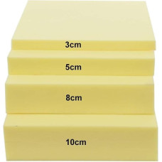 Ersatzschaum Expandierter Beh-Schaum, Extra Lange 60/150/180/200 cm Schaumstoffpolsterung, Polsterschaumplatte Mit Hoher Dichte Schaumstoffbodenmatratze Sitzpolster, 10cm, 200x40cm