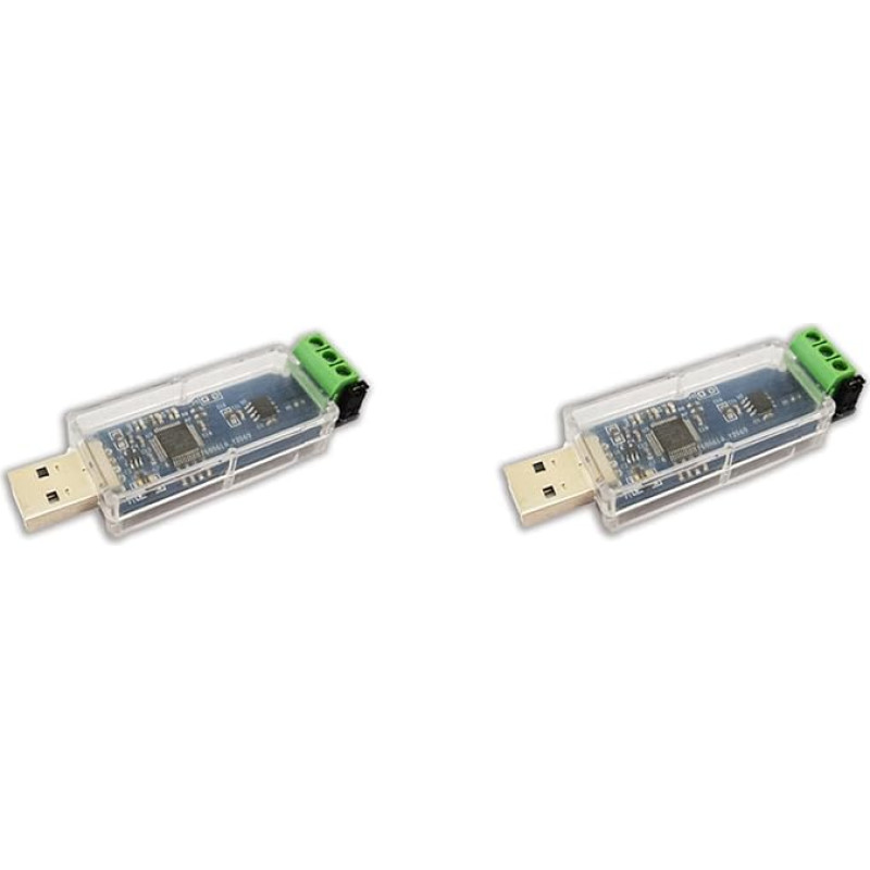 MANDDLAB 2x CANable USB konverterio modulis CAN Canbus derintuvas analizatoriaus adapteris Candlelight TJA1051T/3 Neizoliuota versija Canable