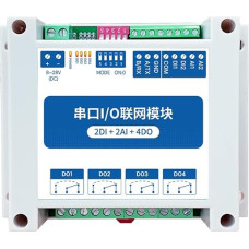 EBYTE Modbus RTU I/O Network Module RS485 Control I/O with Serial Interface 2DI+2AI+4DO MA01-AACX2240