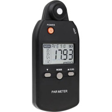 PAR matuoklis apšviestumo matuoklis PPFD jutiklis Pilna įrašymo funkcija Patalpų lauko augalų šviesos matuoklio testeris Lengva naudoti