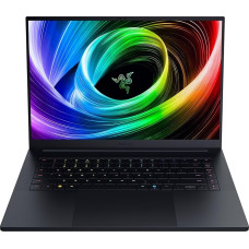 Razer Blade 16 (2025) - 16 colių žaidimų nešiojamasis kompiuteris su dirbtiniu intelektu - NVIDIA GeForce RTX 5080 - AMD Ryzen AI 9 365 - 16 colių QHD+ 240Hz OLED ekranas - 32GB LPDDR5X 8000 MHz - 1TB SSD - QWERTZ DE išdėstymas | Juoda