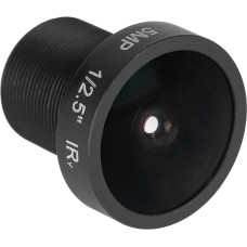 ASHATA 2.1mm Camera Lens, 180 Degree Wide Angle Replacement Lens, HD IR CCTV Lens for IP Security Camera, 5.0 Megapixels, M12*0.5 Lens