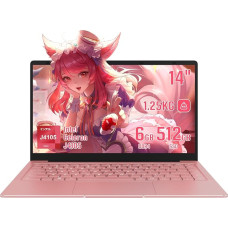 Itin plonas 14 colių nešiojamasis kompiuteris | Celeron J4105 procesorius | 6 GB DDR4 RAM | Windows 11 Pro | Itališko išdėstymo klaviatūros apsauga | Idealiai tinka studijoms ir darbui (6+512GB)