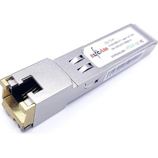 Elfcam® - 1.25Gb SFP RJ45 Mini-GBIC Module, 10/100/1000Base-T Module, Up to 100m (Pack of 1)