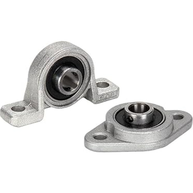 Lager aus Zinklegierung mit Sitz 8 mm 10 mm 12 mm 20 mm 25 mm 30 mm, Stützblockmontage, KP08 KP000 KP001 KP004 KP005 KP006(10vnt., KP003 17mm)