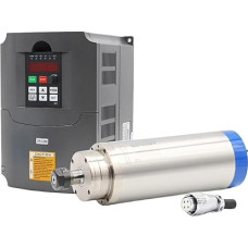 3,2 kW ER20-Spindelmotor for die Holzbearbeitung, 3,7 kW VFD mit variabler Frequenz, 100 mm-Halterung, 75-W-Pumpe (plieninis guolis, 380 V)