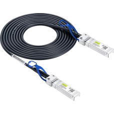 10Gtek 25G SFP28 DAC Cable 2.5 m (8.2 ft), 25GBASE-CR Passive Direct Attach Copper Twinax Cable for Cisco, Ubiquiti UC-DAC-SFP28, MikroTik SFP28, Supermicro SFP28, Synology SFP28