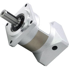 ELILANEY 1 Stück PLF120 Drehzahlminderer 22 mm Eingang 25 mm Ausgangswelle 1-stufiger Minderer 120 mm Planetengetriebe for Servomotor Drehmomentreduzierung(3:1)