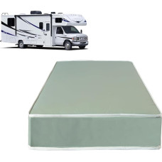 Treaton, 25,4 cm hochdichter Kühlgel-Memory-Schaum, Vinyl-Matratzen-Ersatz, mittelfest, gut für Anhänger, Wohnmobile, Schlafsofas und andere Möbelanwendungen, 190,5 x 71,1 cm, Grün