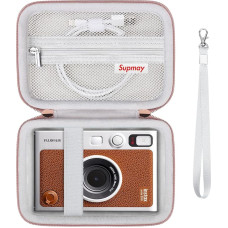 Supmay kietas dėklas Fujifilm instax Mini EVO, baltas, lagaminas