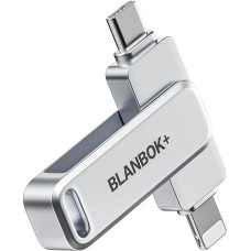 BLANBOK+ Photo Stick Backup for iPhone 64GB USB atmintinė