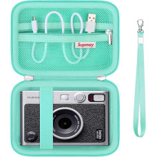 Supmay kietas dėklas Fujifilm instax Mini EVO, žalias (žalias 2), lagaminas