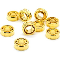 R188 6,35X12,7X4,76mm Goldenes Yoyo-Lager UR188 Fingertip-Gyro-Lager UR188KK-Lager 5 STÜCKE